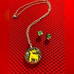 Holiday Necklace and Earring Set